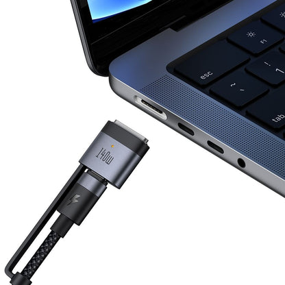 Cabo de Carregamento McDodo CA-0140, USB-C - USB-C / MagSafe 3, 240W, 2m, Preto