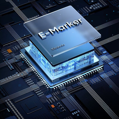 Cabo de Carregamento McDodo CA-0140, USB-C - USB-C / MagSafe 3, 240W, 2m, Preto