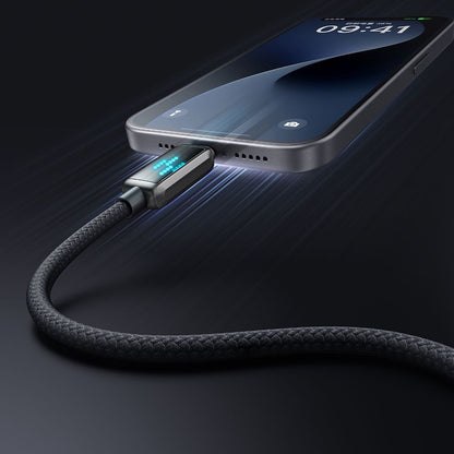 Cabo de Dados e Carregamento USB-C - USB-C McDodo CA-4250 Display, 100W, 1.2m, Preto