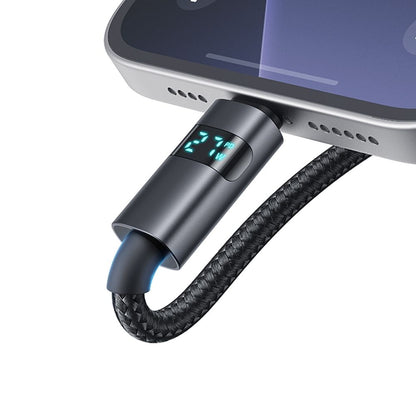 Cabo de Dados e Carregamento USB-C - USB-C McDodo CA-5610 Display, 100W, 1.2m, Preto