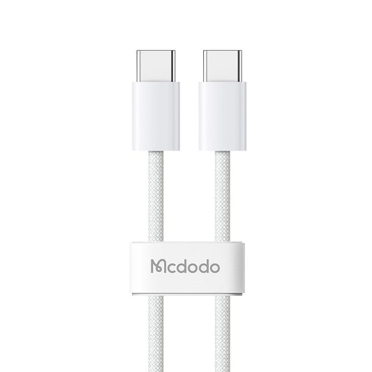 Cabo de Dados e Carregamento USB-C - USB-C McDodo CA-5690, 60W, 1m, Branco