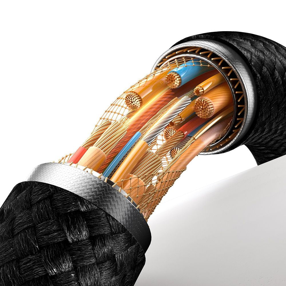 Cabo de Dados e Carregamento USB-C - USB-C McDodo CA-6681 Desligamento Automático, 100W, 1.2m, Dourado