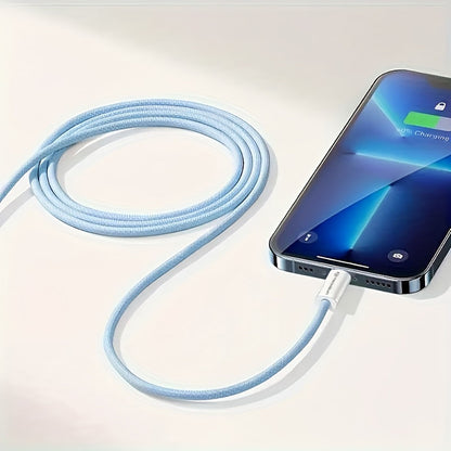 Cabo de Dados e Carregamento USB-C - USB-C Techsuit PCB114D, 60W, 1m, Rosa