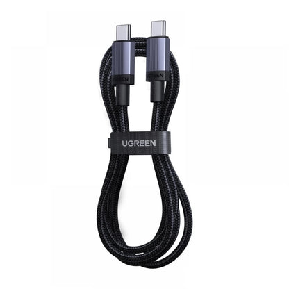Cabo de Dados e Carregamento USB-C - USB-C UGREEN L532, 240W, 1m, Cinza