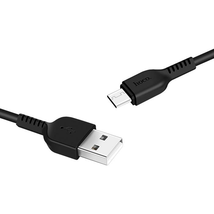 Cabo de carregamento e dados USB-A - USB-C HOCO Flash X20, 18W, 3m, preto