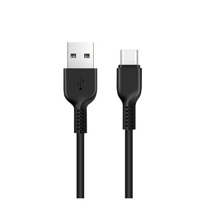 Cabo de carregamento e dados USB-A - USB-C HOCO Flash X20, 18W, 3m, preto