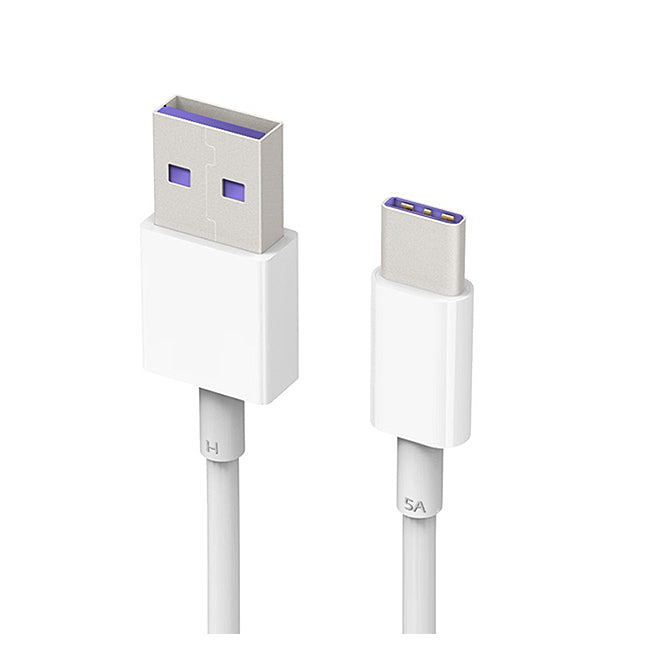 Cabo de carregamento e dados USB-A - USB-C Huawei AP71, 40W, 1m, branco 4072007