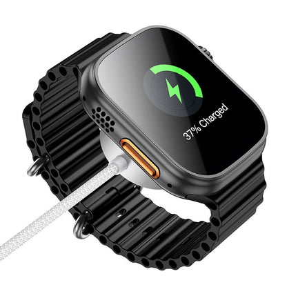 Cabo de Carregamento HOCO CW59 para Apple Watch / Samsung Galaxy Watch Series, Branco