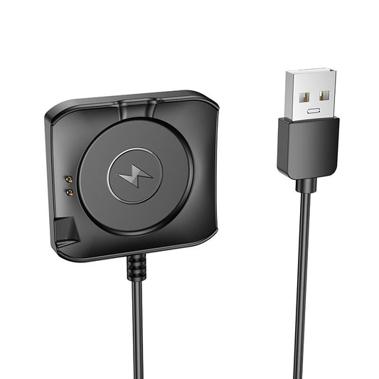 Cabo de Carregamento para Smartwatch HOCO Y28, USB-A, Preto