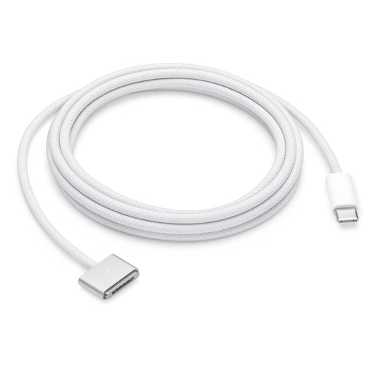 Cabo de carregamento para Apple MacBook Pro / Air, USB-C - MagSafe 3, 2 m, prateado MLYV3ZM/A MLYV3ZM/A