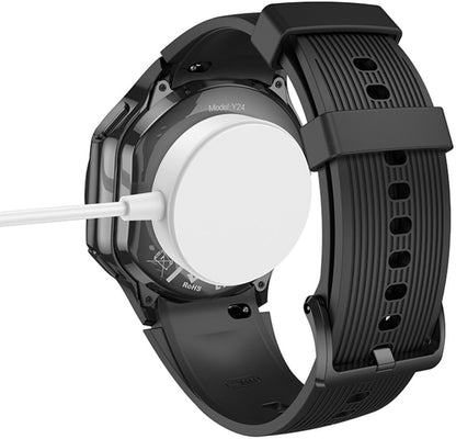 Cabo de Carregamento para Smartwatch HOCO Y24, USB-A, Branco