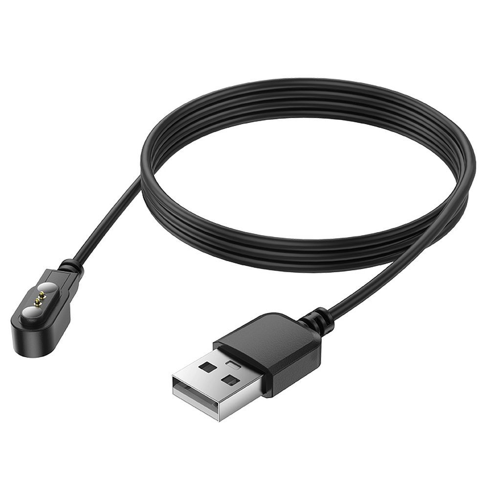 Cabo de Carregamento para Smartwatch HOCO Y26 / Y27, USB-A, Preto