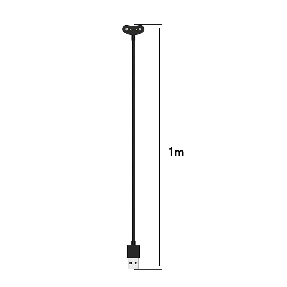 Techsuit TCW1 Charging Cable for Mobvoi Watch Series, USB-A, Black
