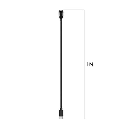 Cabo de Carregamento Techsuit TGC2 para Garmin Watch Fenix / vivoactive Series, USB-C, Preto