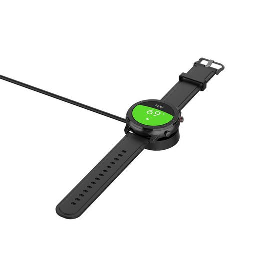 Cabo de Carregamento Techsuit THA1 para Amazfit Watch Series, USB-A, Preto