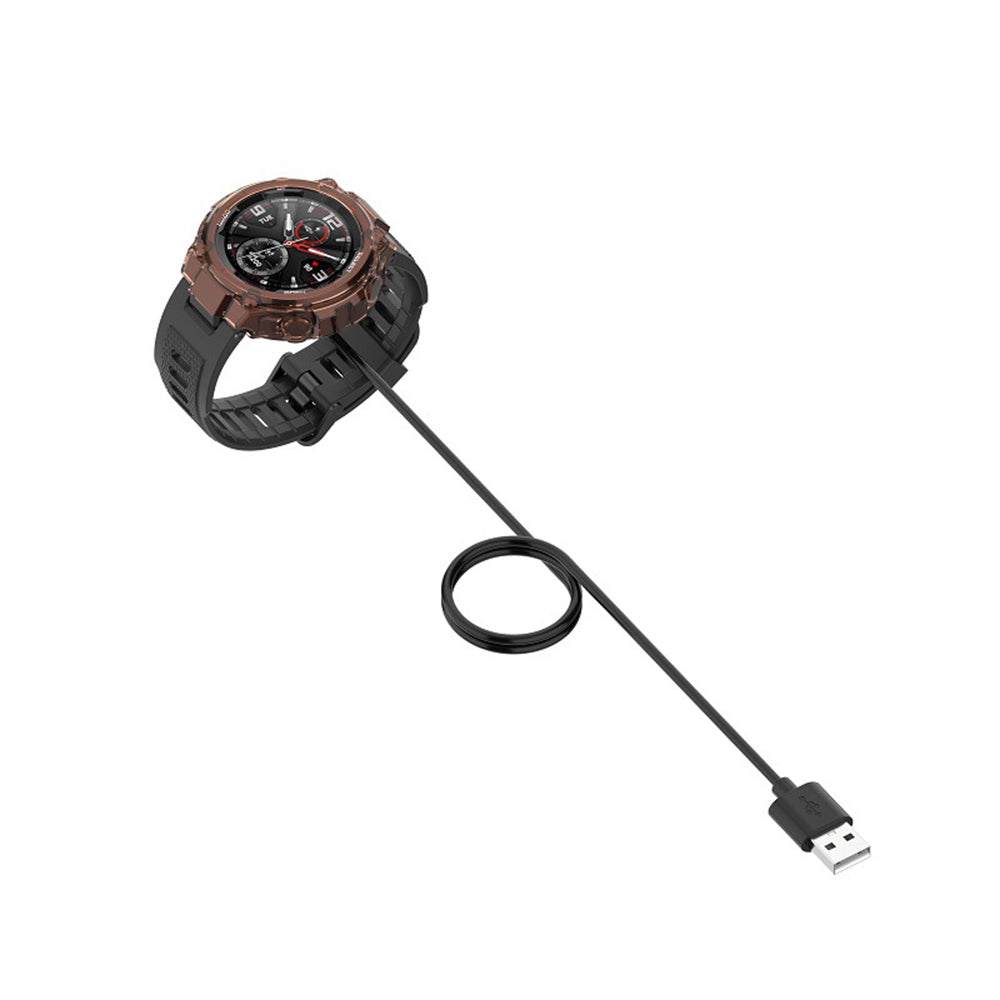 Cabo de Carregamento Techsuit THA2 para Amazfit Watch Series, USB-A, Preto