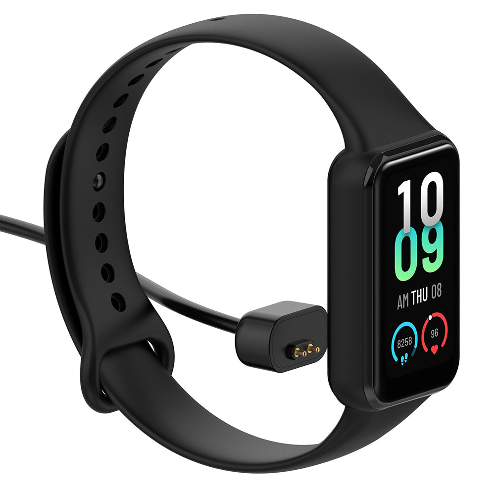 Cabo de Carregamento Techsuit THA5 para Amazfit Band 7, USB-A, Preto