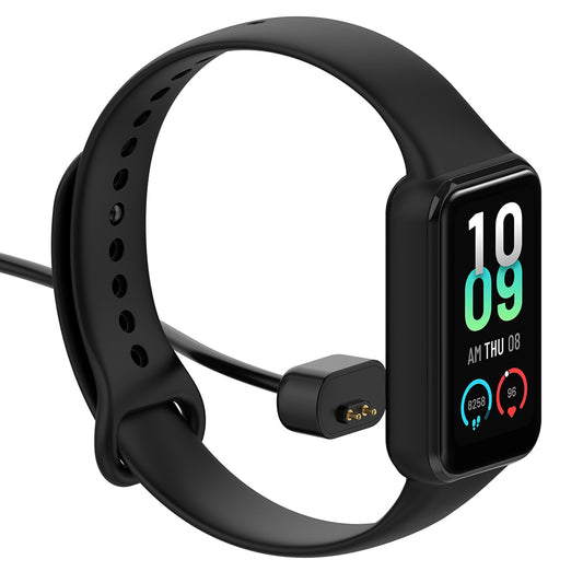 Cabo de Carregamento Techsuit THA5 para Amazfit Band 7, USB-A, Preto