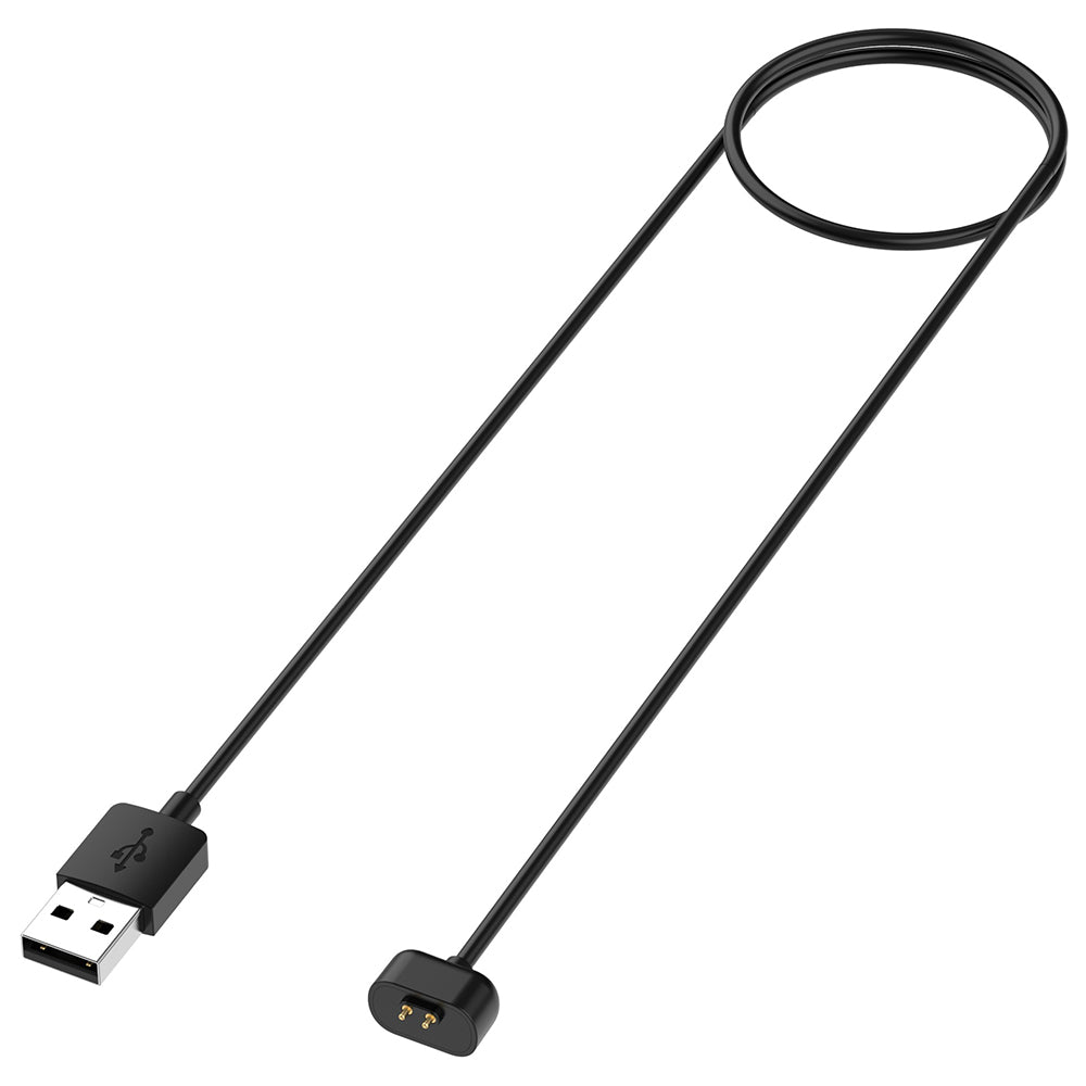 Cabo de Carregamento Techsuit THA5 para Amazfit Band 7, USB-A, Preto