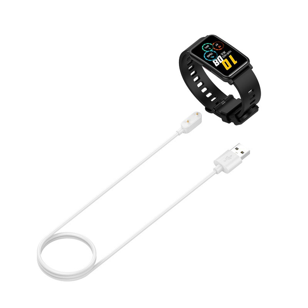 Cabo de Carregamento Techsuit THH1 para Huawei Band / Honor Band / Oppo Watch Series, USB-A, Branco