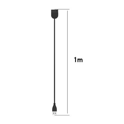 Cabo de Carregamento Techsuit TXC1 para Xiaomi Smart Band 7 / 6 / 5, USB-A, Preto