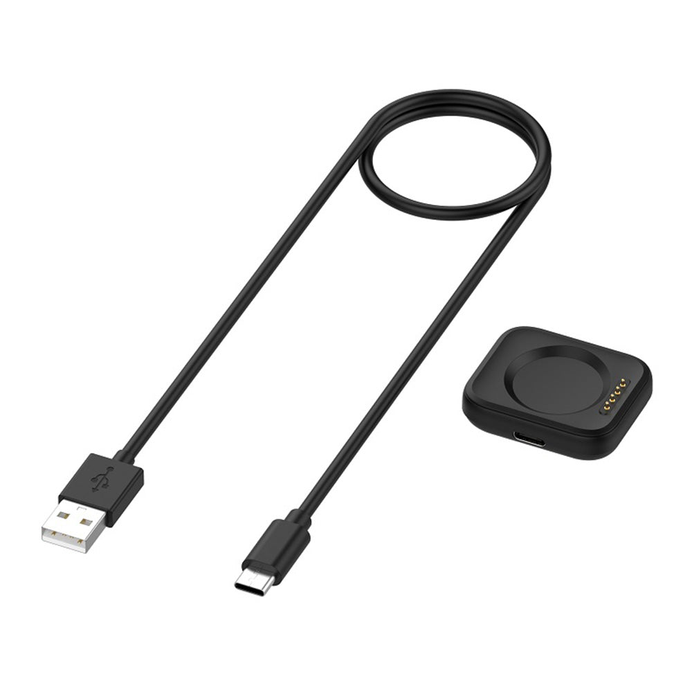 Cabo de Carregamento Techsuit TXC8 para Oppo Watch / OnePlus Watch Series, USB-A, Preto