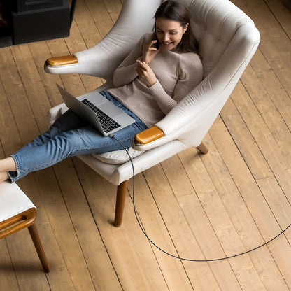 Cabo de Carregamento McDodo CA-2070, USB-C - MagSafe 3, 140W, 2m, Preto