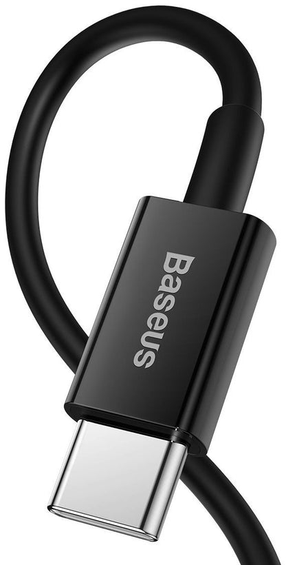 Cabo de carregamento e dados USB-C - Lightning Baseus Superior Series, 20W, 2m, preto CATLYS-C01