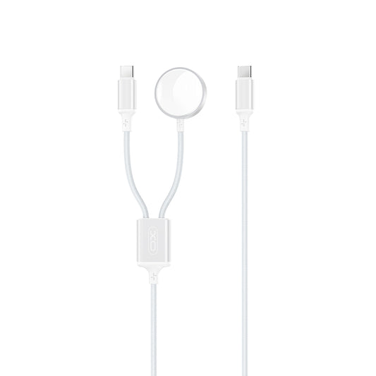 Carregador Wireless XO Design CX030 para Apple Watch Series, USB-C, Branco