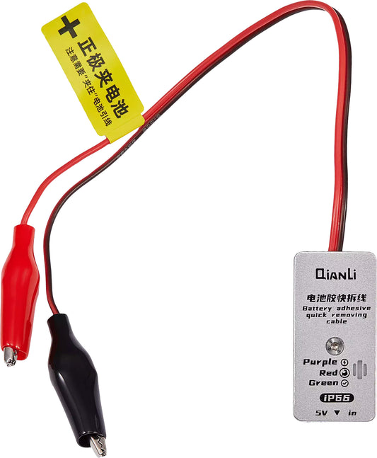 Cabo de remoção de Adesivo da Bateria QIANLI iP66