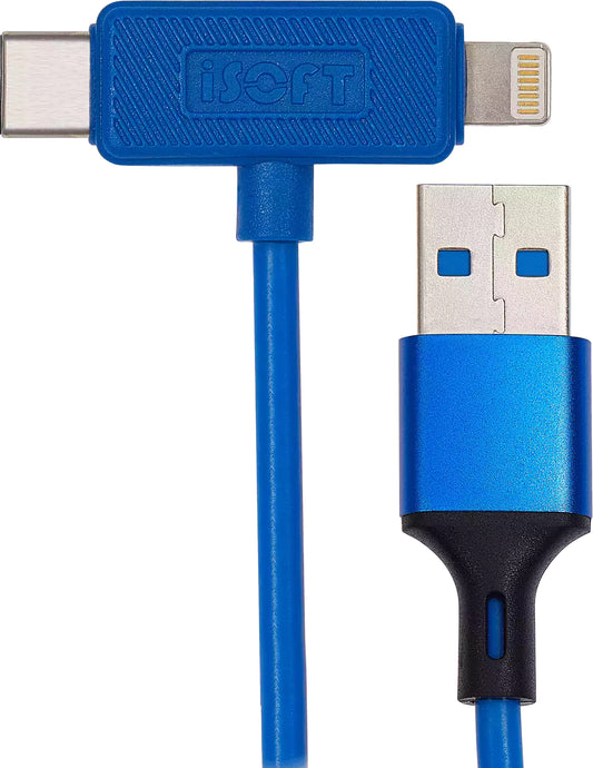 Cabo Lightning / USB-C iSOFT IS-006 Easy Restore Mode para a Série Apple iPhone