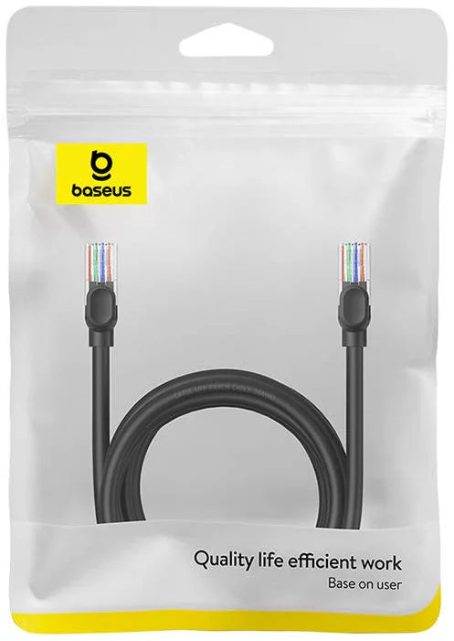 Cabo de Rede Baseus, UTP, Cat5, 3m, Preto B00133206111-04