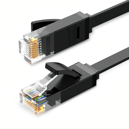 Cabo de Rede UGREEN NW102 Flat, UTP, Cat6, 3m, Preto