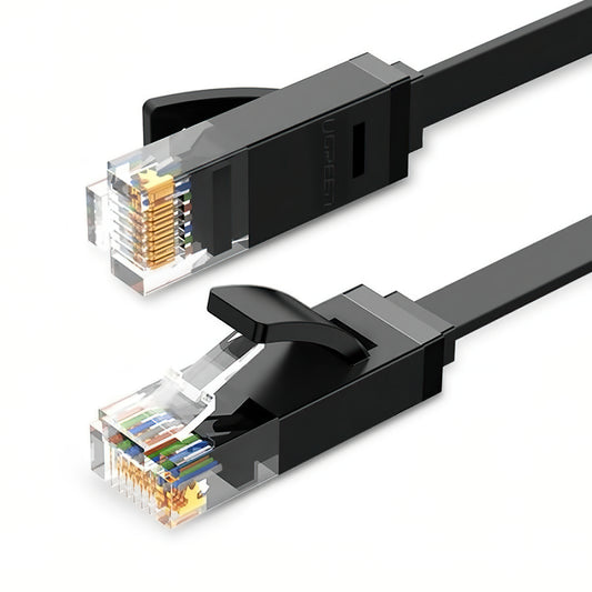 Cabo de Rede UGREEN NW102 Flat, UTP, Cat6, 3m, Preto