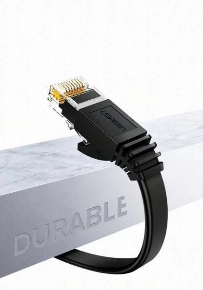 Cabo de Rede UGREEN NW102 Flat, UTP, Cat6, 3m, Preto