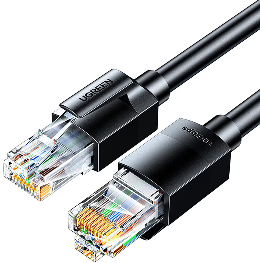 Cabo de Rede UGREEN NW316, UTP, Cat6, 8m, Preto