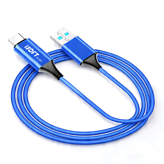 Cabo de Transferência de Dados iSOFT IS-007, Interface USB-A - USB-C