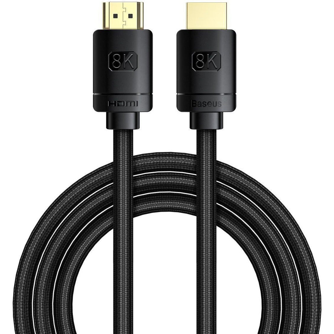 Cabo de Vídeo Baseus Alta Definição, HDMI - HDMI, 8K, 2m, Preto CAKGQ-K01