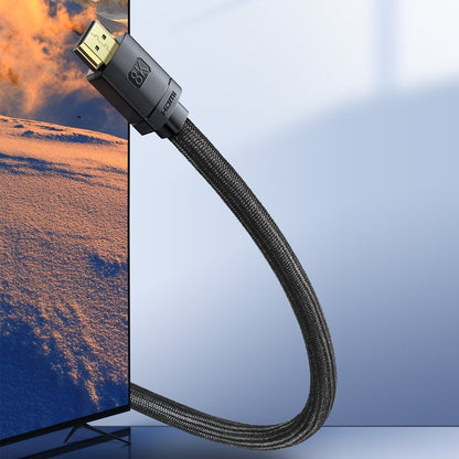 Cabo de Vídeo Baseus Alta Definição, HDMI - HDMI, 8K, 2m, Preto CAKGQ-K01