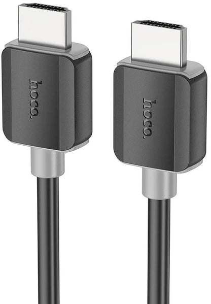 Cabo de Vídeo HOCO US08, HDMI - HDMI, 4K, 1m, Preto