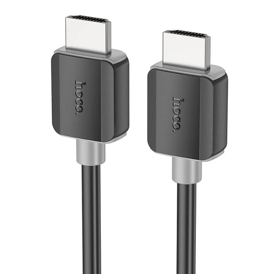 Cabo de Vídeo HOCO US08, HDMI - HDMI, 4K, 2m, Preto