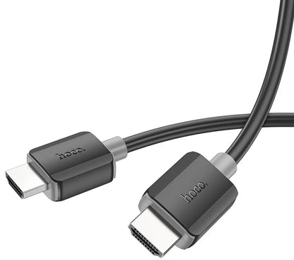 Cabo de Vídeo HOCO US08, HDMI - HDMI, 4K, 1m, Preto