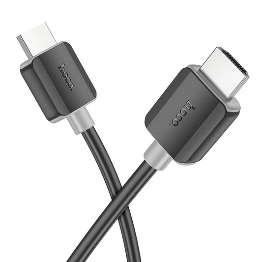 Cabo de Vídeo HOCO US08, HDMI - HDMI, 4K, 2m, Preto
