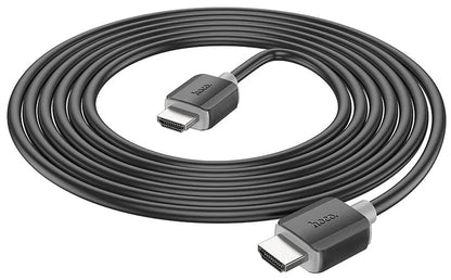 Cabo de Vídeo HOCO US08, HDMI - HDMI, 4K, 1m, Preto