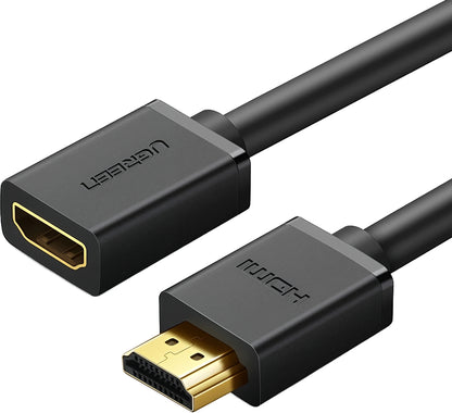 Cabo de Vídeo Extensor UGREEN HD107, HDMI - HDMI, 4K, 3m, Preto