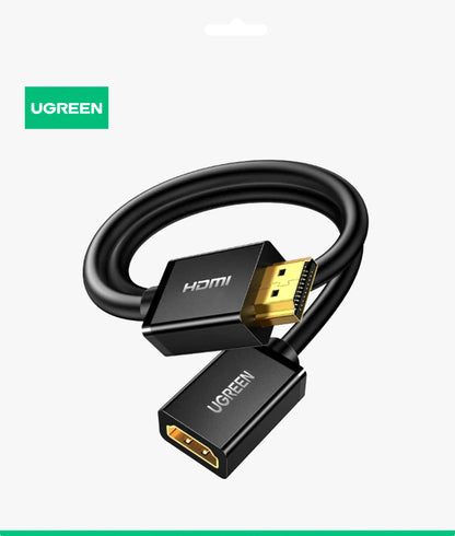 Cabo de Vídeo Extensor UGREEN HD107, HDMI - HDMI, 4K, 3m, Preto