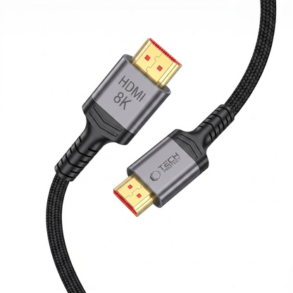 Cabo de Vídeo Tech-Protect Ultraboost 2, HDMI - HDMI, 8K, 2m, Preto