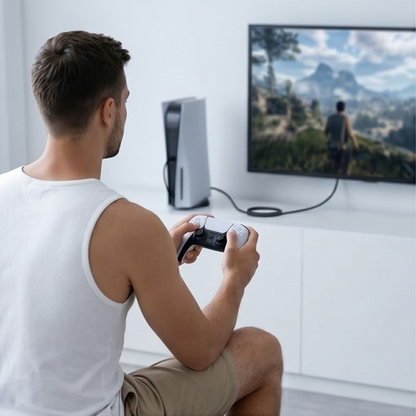Cabo de Vídeo Tech-Protect Ultraboost 2, HDMI - HDMI, 8K, 1m, Preto