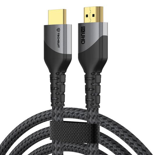 Cabo de Vídeo Techsuit NexusVision Pro CX3, HDMI - HDMI, 8K, 2m, Cinzento