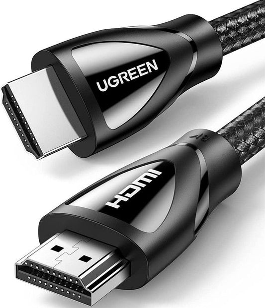 Cabo de Vídeo UGREEN HD104, HDMI - HDMI, 8K, 2m, Preto